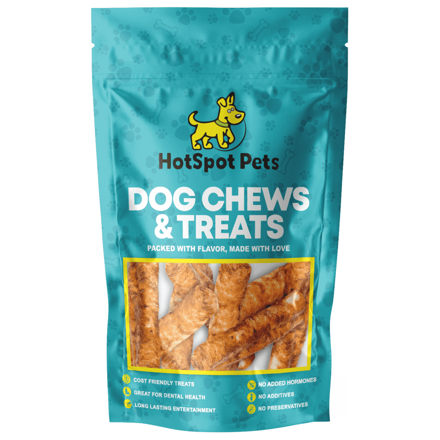 5" Beef Collagen Rolls for Small & Medium Dogs | Collagen Chews at HotSpot Pets
