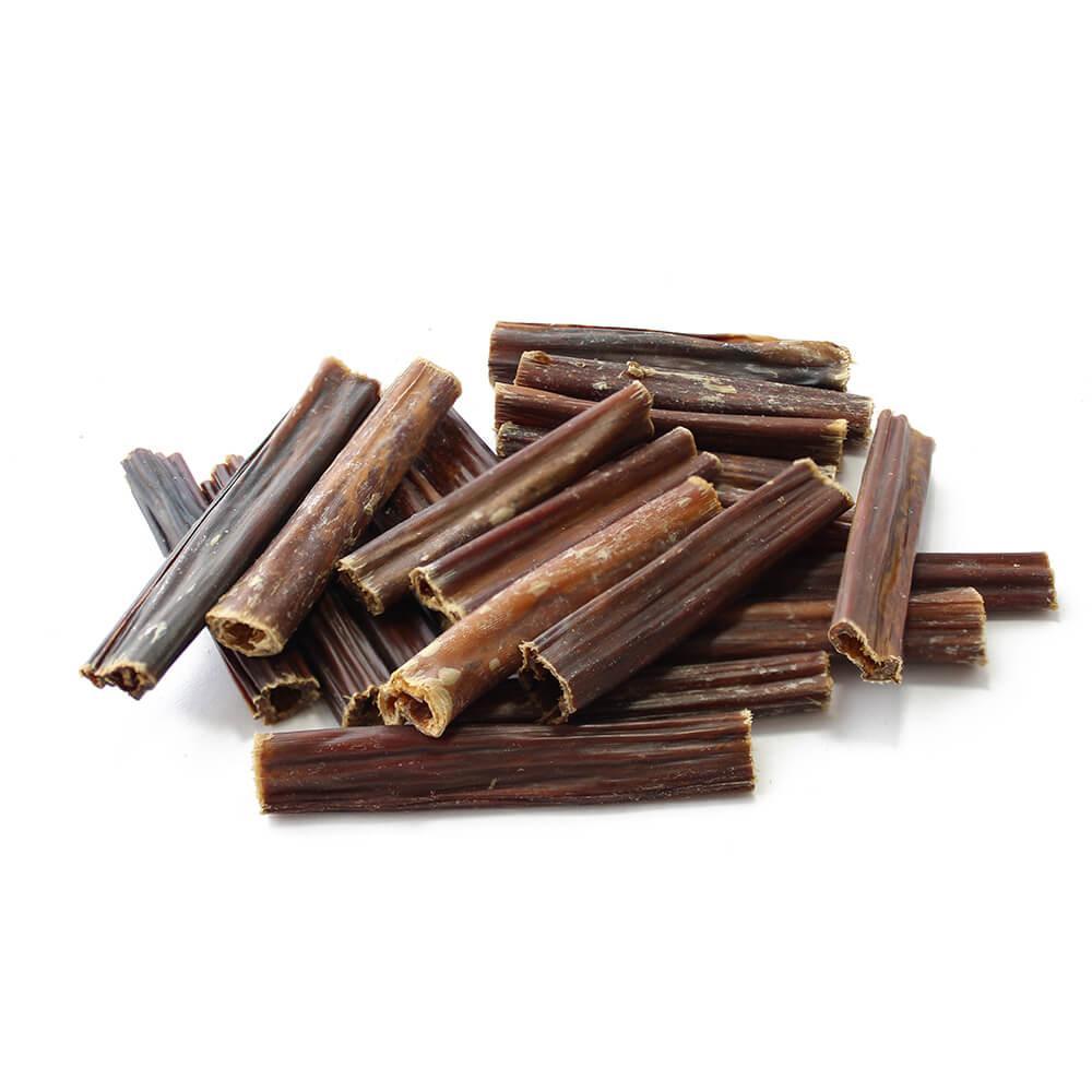 6" Beef Esophagus Gullet Sticks for Small & Medium Dogs | Gullet Chews at HotSpot Pets