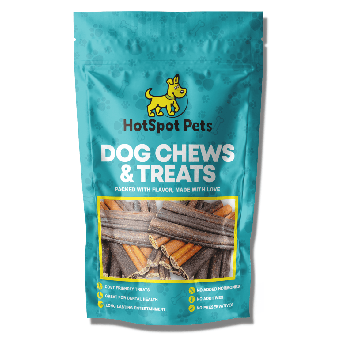 6'' Inch Beef Collagen Sticks for Small & Medium Dogs | Collagen Chews at HotSpot Pets