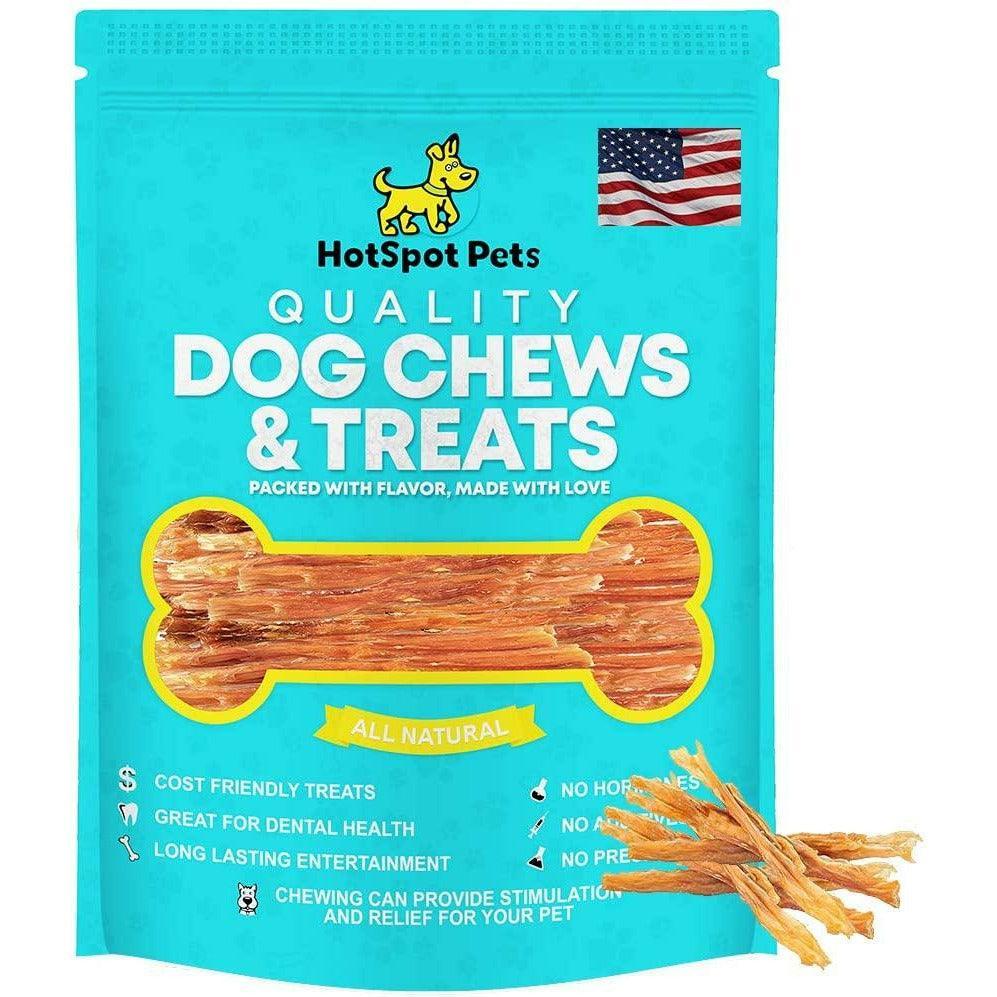 6" to 8" Beef Tendon Chews for Dogs | Tendon Chews at HotSpot Pets