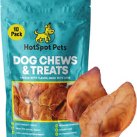 All-Natural Pig Ear Treats for Dogs | Ears at HotSpot Pets