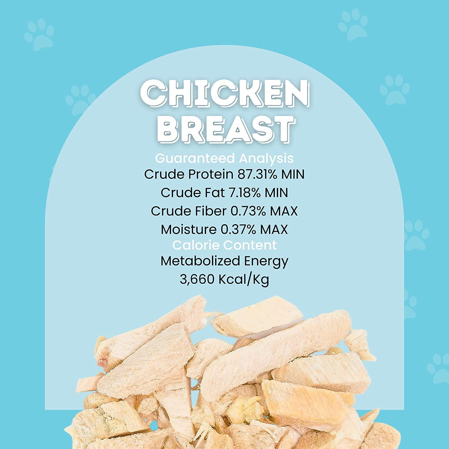 Freeze Dried Chicken Breast Treats for Dogs &amp; Cats | Freeze Dried Treats at HotSpot Pets